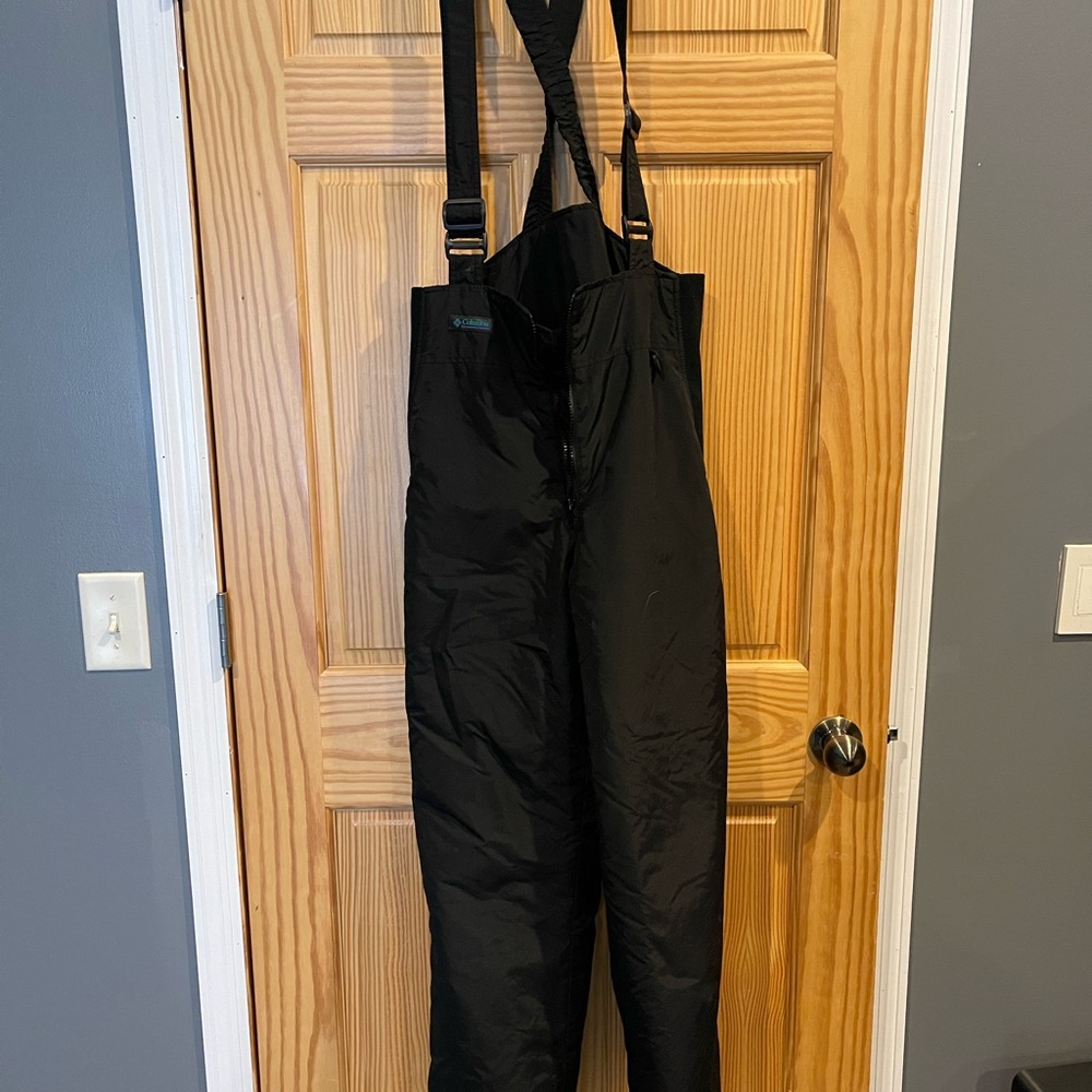 Columbia Mens snow bibs